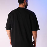 CAMISETA NEGRA OVERSIZE 350 GSM 14290