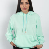 Hoodie mujer Menta