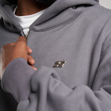 Zip Hoodie Gris 435 gramos 14336