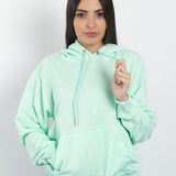 Hoodie mujer Menta