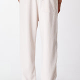 Sweet pant Marfil textura cuadros