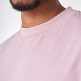 CAMISETA 270 GRAMOS, 100% ALGODÓN ROSA CLARO