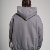 Zip Hoodie Gris 435 gramos 14336