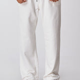 Sweet pant French terry blanco crema