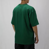 CAMISETA VERDE OSCURA  14218 OVERSIZE BASICA SVG