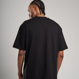 Camiseta Oversize 100% Algodón 260 GSM NEGRA