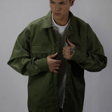 Chaqueta Set Drill Verde Militar 14208