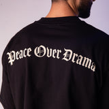 T Shirt Oversize Negra PEACE  24/siempre Ref. 14285